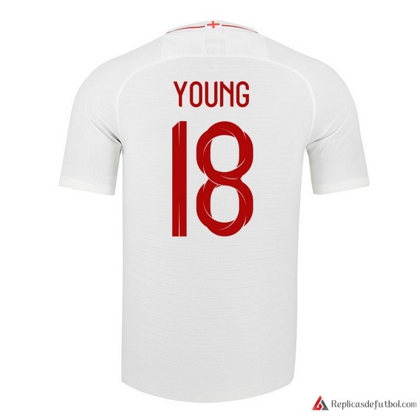 Camiseta Seleccion Inglaterra Primera equipación Young 2018 Blanco
